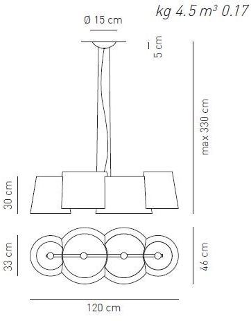 AXOLIGHT Подвесной светильник Melting pot sun-id-1387891 - Вид №7