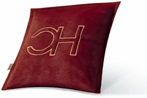 Carpanese Home Квадратная подушка, расшитая надписью  7570