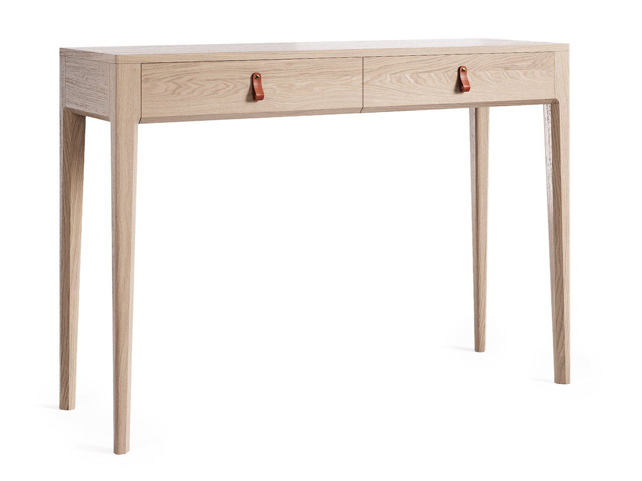 Туалетный столик с ящиками осветленный дуб Case THE IDEA  210498 Бежевый  - Вид №1