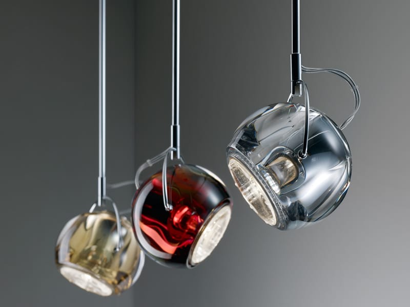 Хромированное металлическое трековое освещение Fabbian Beluga Colour ARCH-00049773 - Вид №6