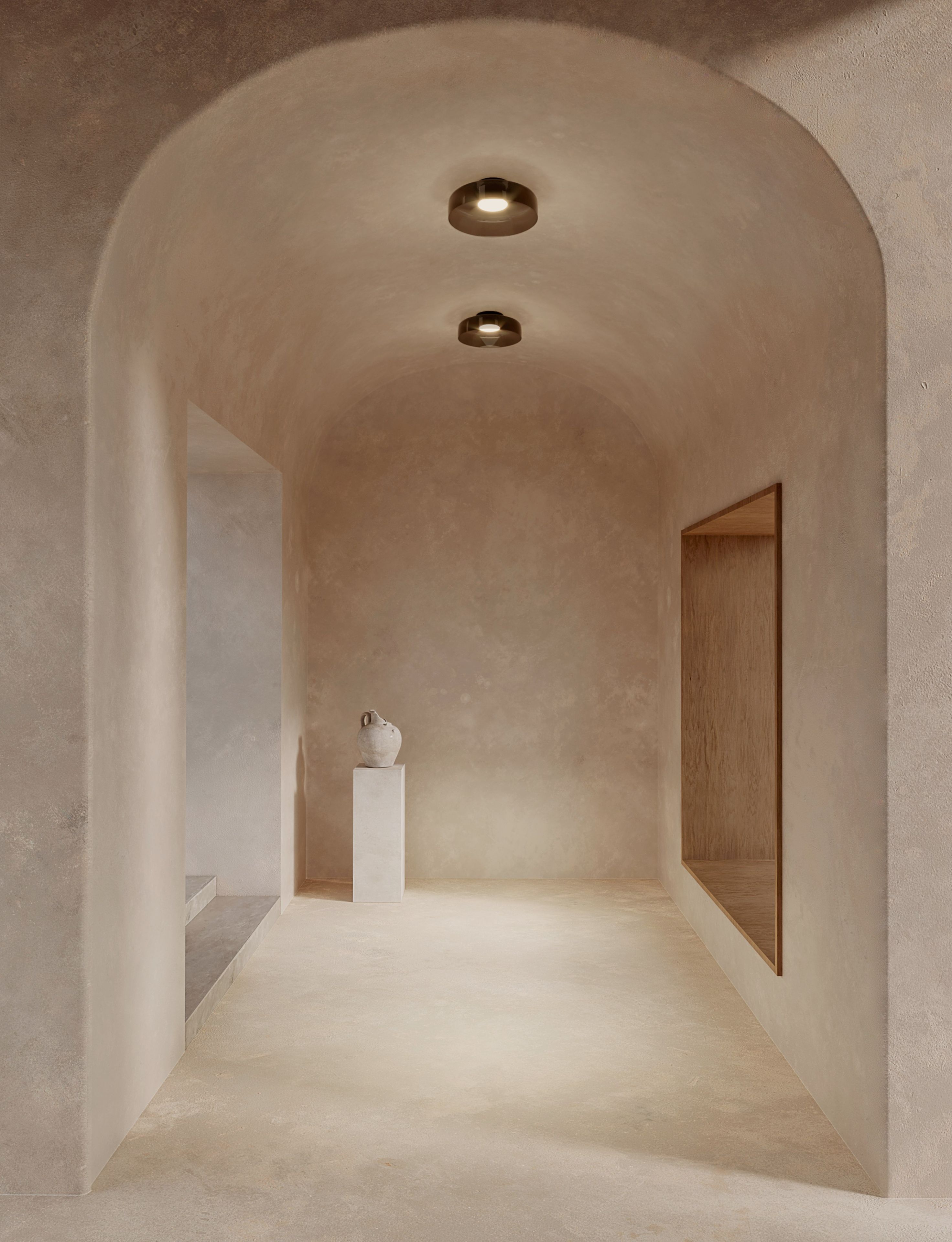 Стеклянный светодиодный потолочный светильник LedsC4 Levels ARCH-00093478 - Вид №1