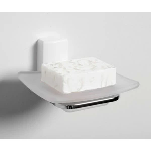 Мыльница стеклянная WasserKRAFT 5029WHITE