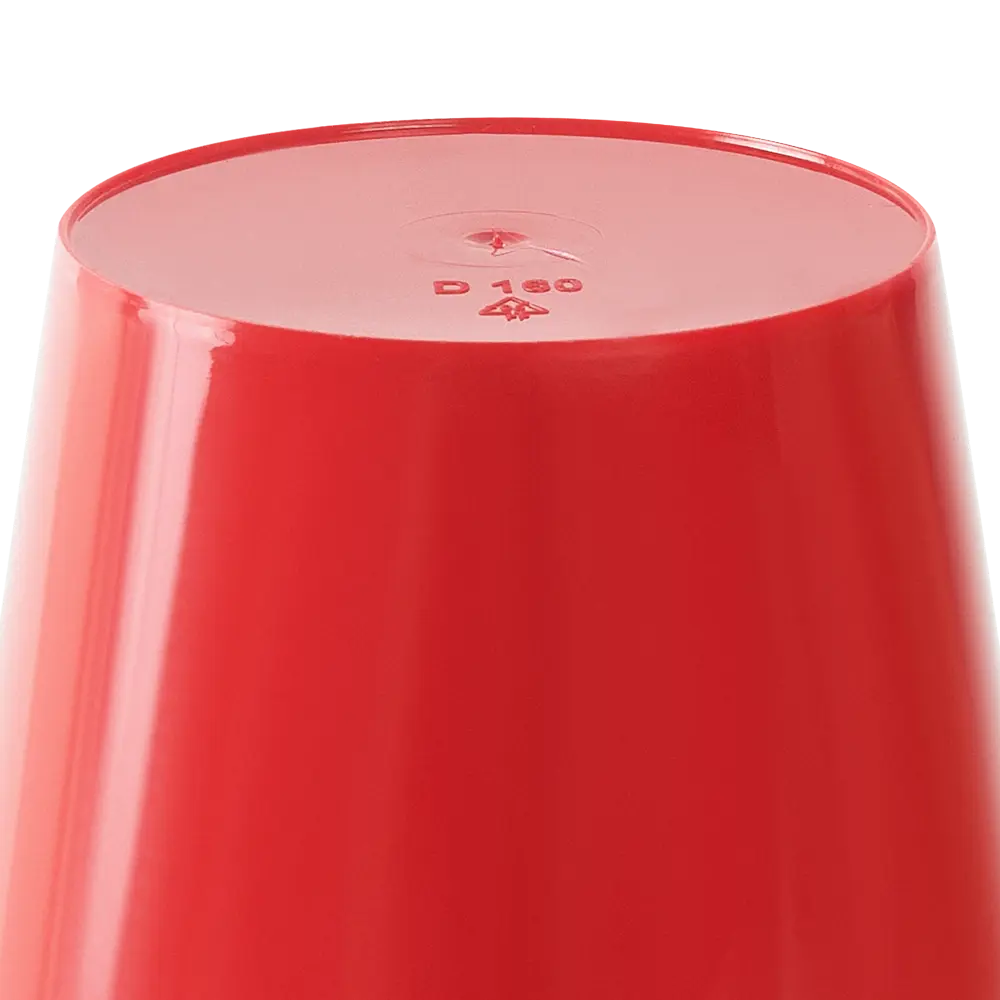 Горшок цветочный ø16 h14.5 см v1.6 л пластик красный HOMVER London STLM-2179779 - Вид №3