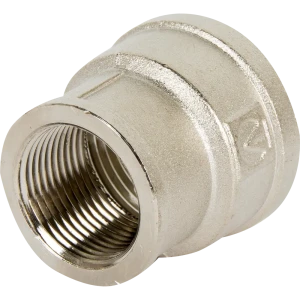 Муфта переходная Valtec внутренняя-внутренняя резьба 1"х3/4" никелированная латунь VTr.240.N.0605 10508529 STLM-2195571