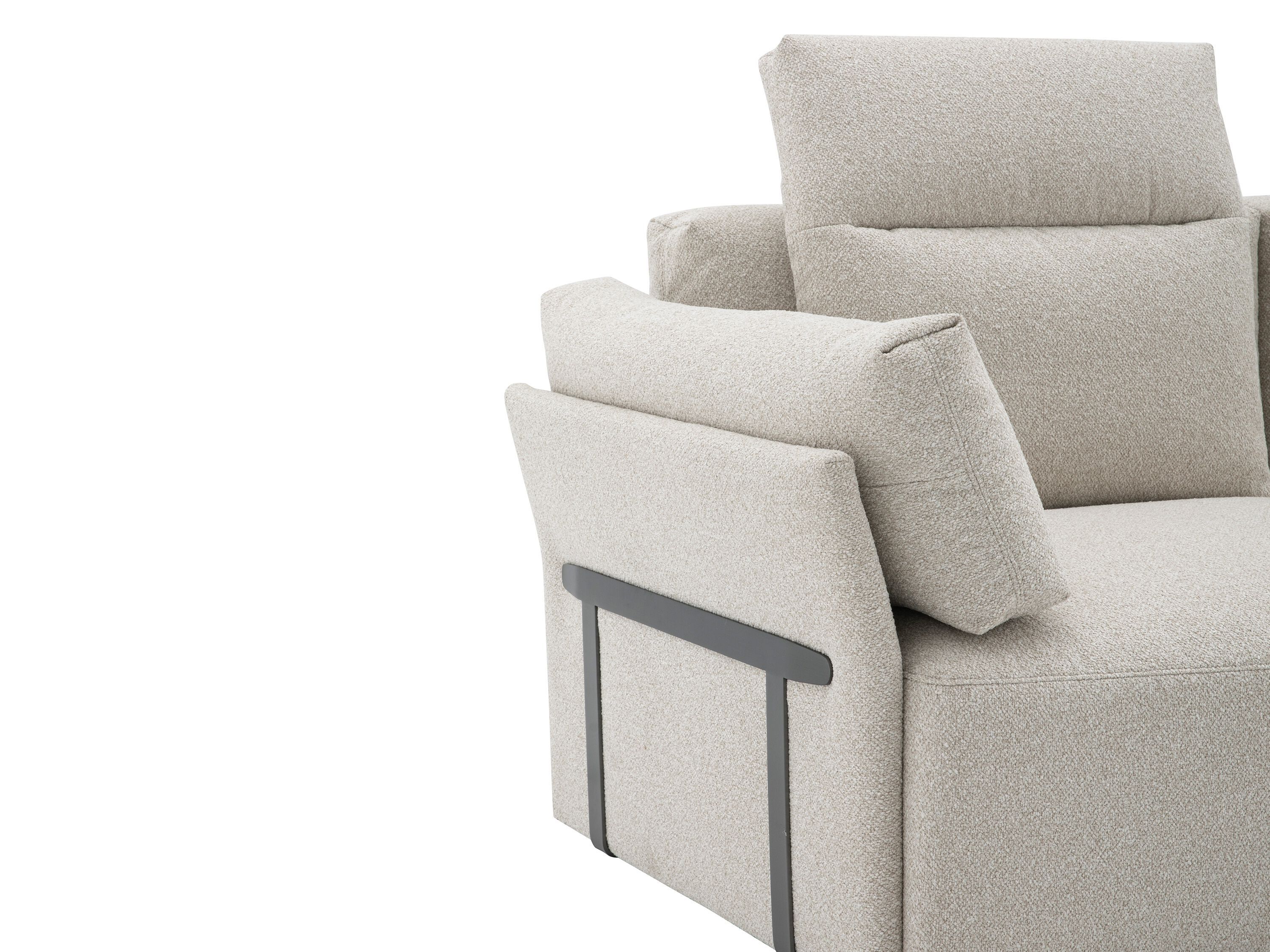 Модульный угловой диван из ткани CAMPO DE' FIORI Живерни ARCH-00028095 - Вид №3