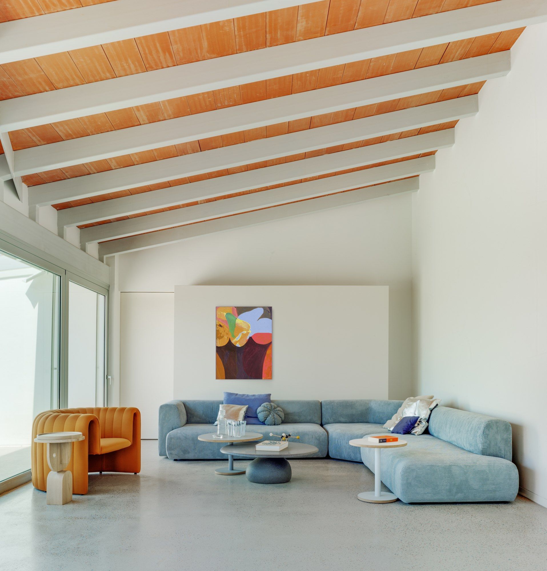 Модульный диван из хлопка SANCAL ARCH-00052111 - Вид №1