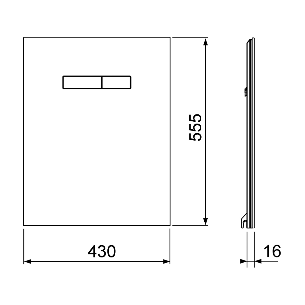 9650004 Стеклянные панели Tece TECElux - Вид №5