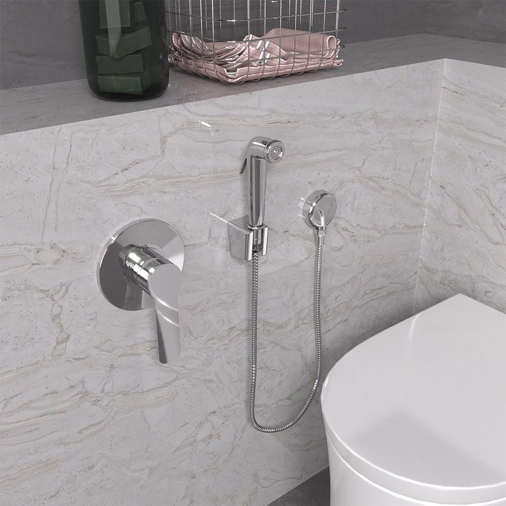 Paini ARCR690/574 ARONA комплект с гигиеническим душем встраиваемый - Вид №1