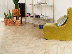 Нескользящий виниловый пол с эффектом дерева