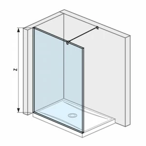 JIKA Кабина душевая  H267424 Cubito Pure