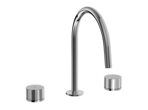 Смеситель для раковины с 3 отверстиями с раздельными розетками