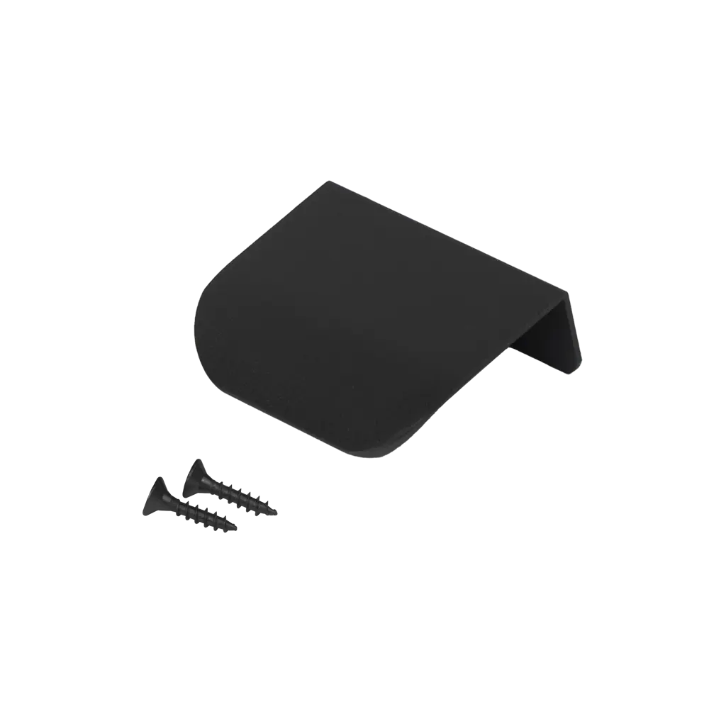 INSPIRE Ручка мебельная чёрная матовая для шкафов Лион 88021704 STLM-1540322 - Вид №1