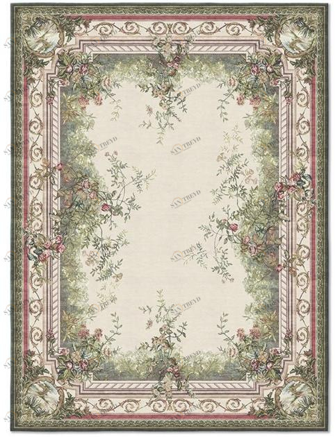 Tapis Rouge Прямоугольный коврик ручной работы Modern classics Tr1546