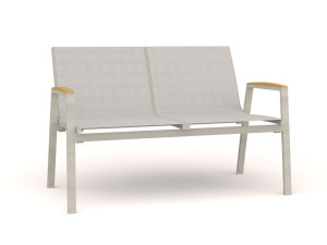 2-местный алюминиевый садовый диван