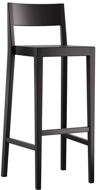 horgenglarus Высокий табурет из массива дерева со спинкой Miro sun-id-1463246 - Вид №3