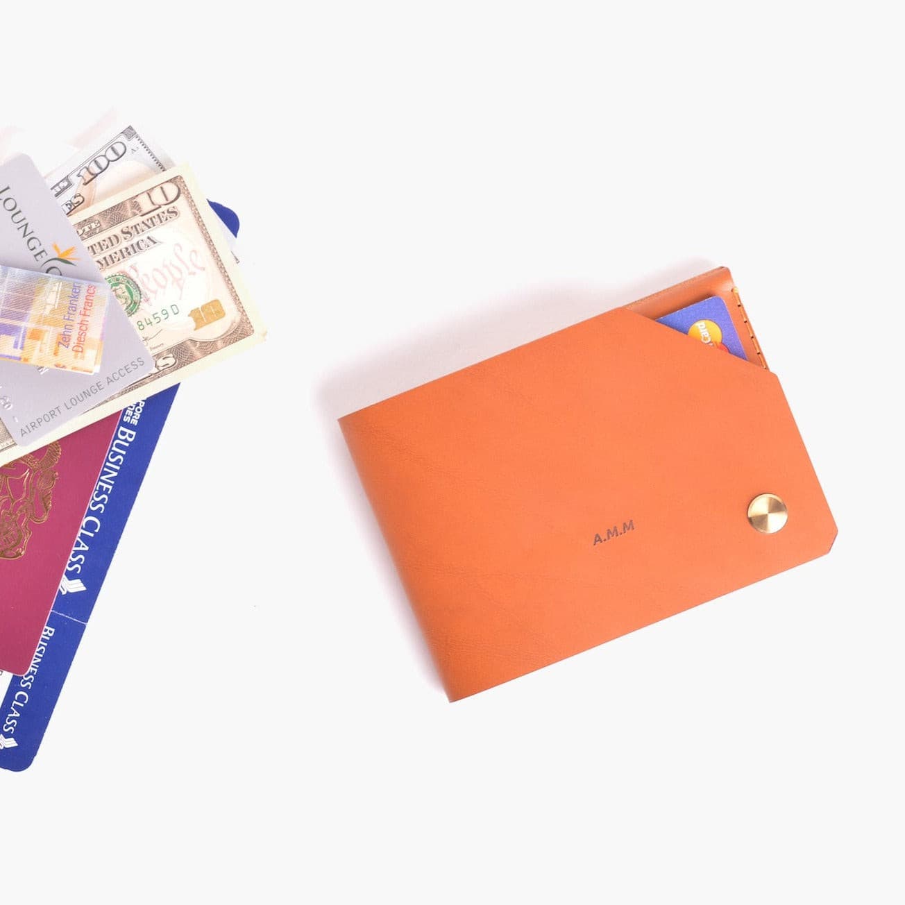 W105WHIS Дорожный кошелек - виски Wingback  - Вид №4