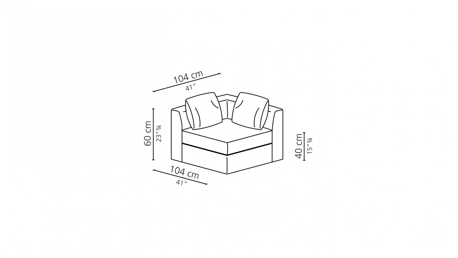 Съемный диван из ткани Casamilano Pillopipe Evo ARCH-00095899 - Вид №11