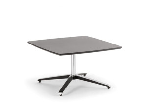 Журнальный столик из стали и дерева