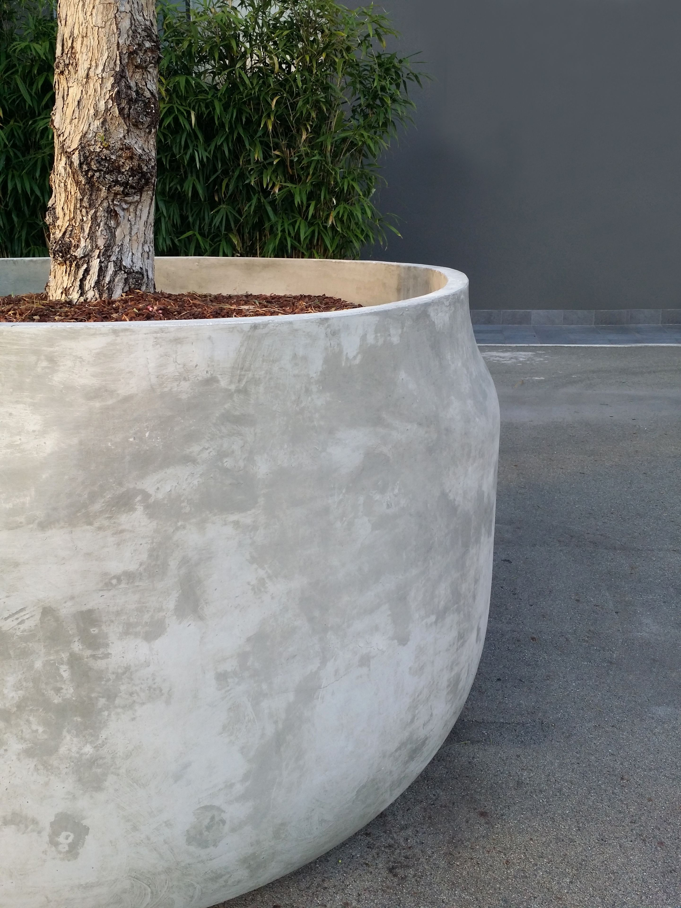 Бетонный садовый горшок Antoniolupi гиганты ARCH-00122157 - Вид №1