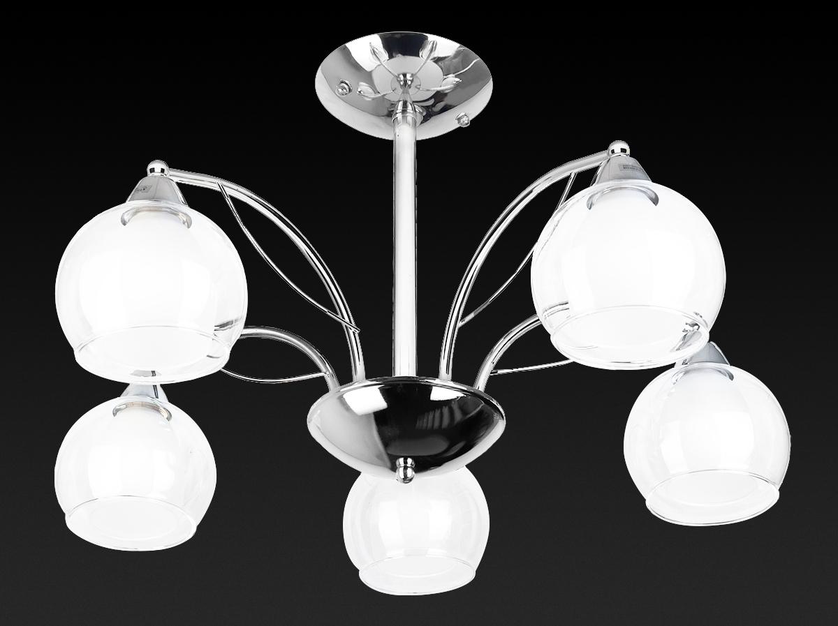 Потолочная люстра Toplight Alberta TL7160X-05CH TOPLIGHT ALBERTA 183518 Белый  - Вид №1