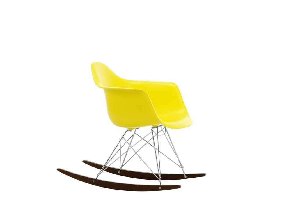 Мягкое тканевое кресло-качалка с подлокотниками VITRA Eames Plastic Chair ARCH-00023828 - Вид №133