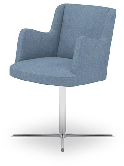 ESTEL GROUP Стул с обивкой из ткани с 4 спицами и подлокотниками Embrasse sun-id-1468688 - Вид №1