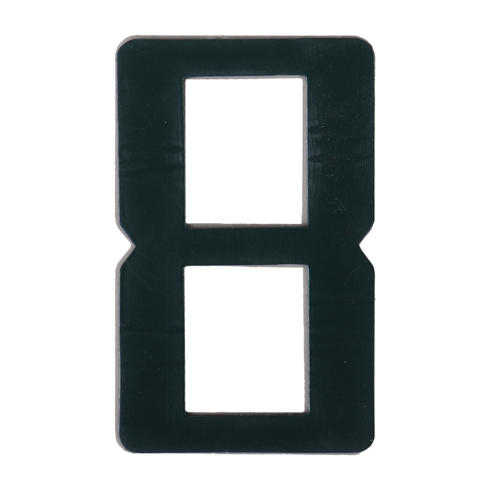 Дверной номер  «8», 37х5х60 мм, серебро LJPS0088 Public Steel Россия  - Вид №3