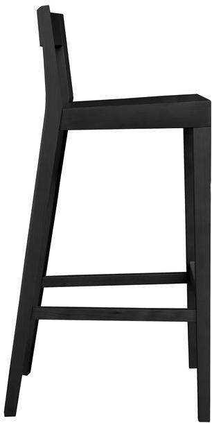 Bedont Высокий деревянный табурет со спинкой Sveva sun-id-1469062 - Вид №1