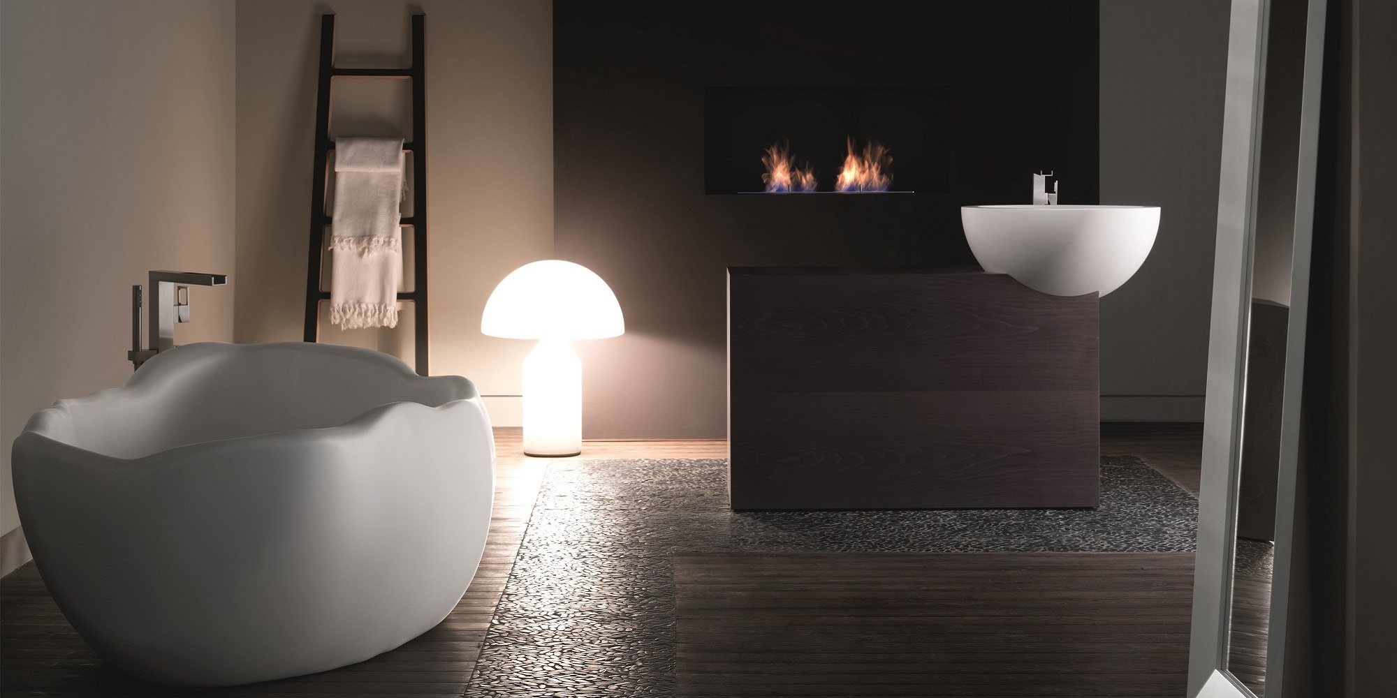 Toscoquattro Вешалка-лестница для полотенец напольная COMPLEMENTI черная 40D25N - Вид №2