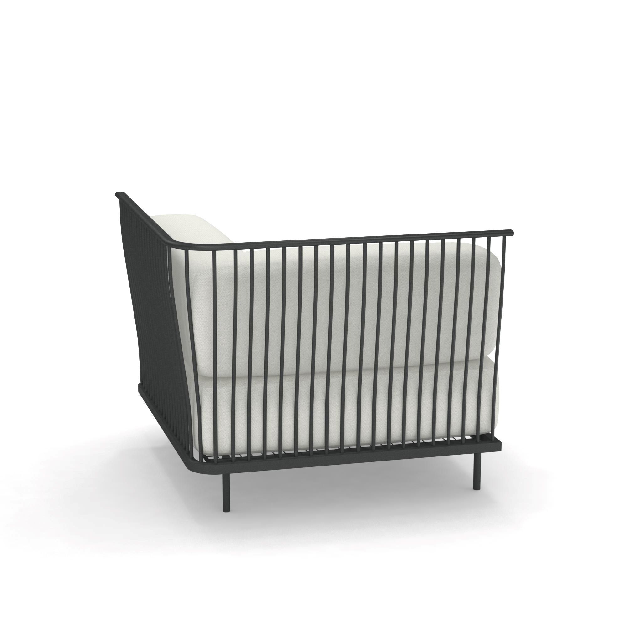 Тканевое мягкое угловое садовое кресло emu Cannolè ARCH-00124032 - Вид №8