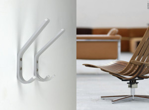 Алюминиевый настенный крючок для шляп