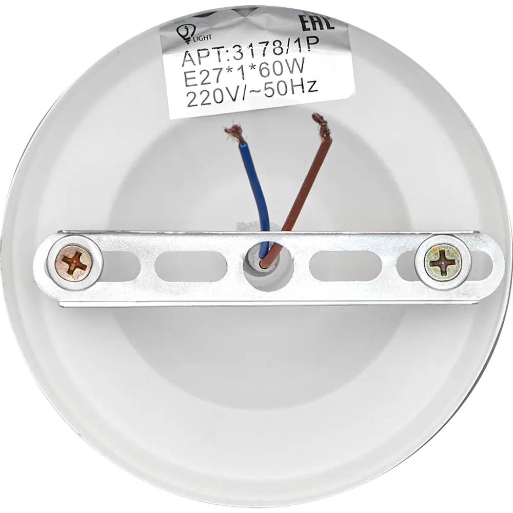 Подвесной светильник Jlight Jada 3178/1P E27 60 Вт, цвет белый/бронза 83279128 STLM-2172353  - Вид №6