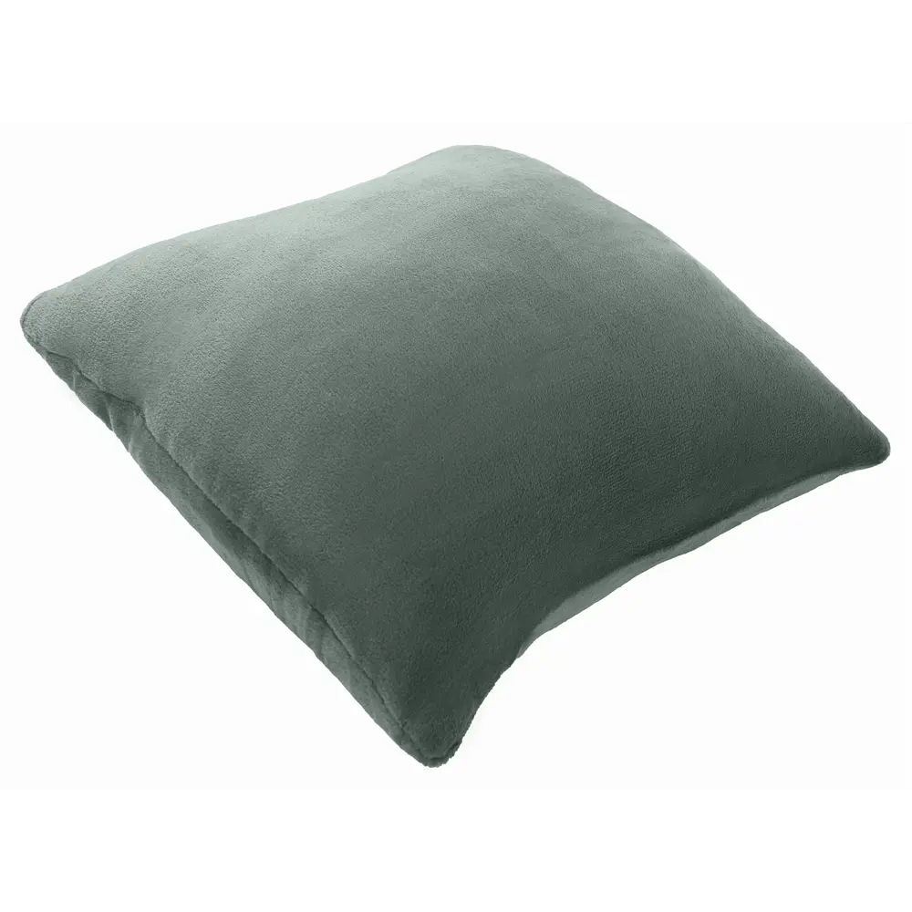 Подушка KREAFORTA Flandria 45x45 см цвет темно-зеленый 89436697 STLM-2165491  - Вид №1