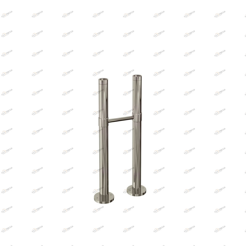 Трубы подвода воды с горизонтальной перемычкой, НИКЕЛЬ Arcade Burlington ARCW7 NKL