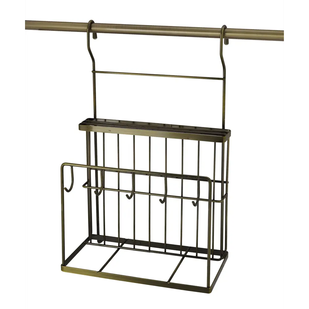 Держатель для ножей и досок Delinia 25x16x39 см сталь цвет бронза 18255095 STLM-2159552  - Вид №5