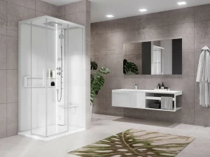 NOVELLINI Многофункциональная угловая душевая кабина Glax 2 2.0