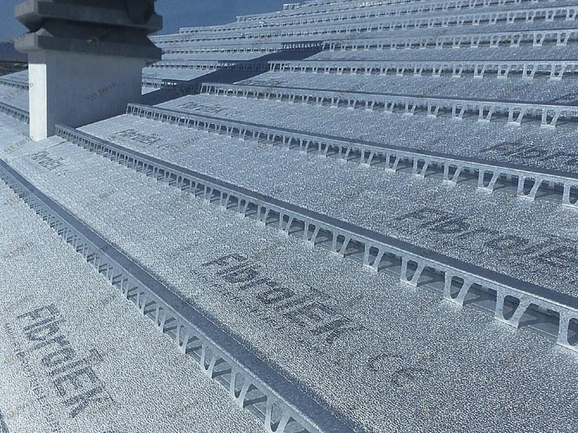 FIBROTUBI Система вентилируемой кровли / теплоизоляционная панель sun-id-1412531