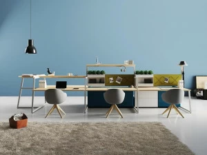 CUF Milano Скамья со встроенной зоной отдыха и приподнятым полом для совещаний Fusion Fus#9