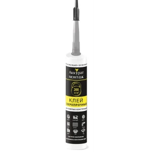 Монтажный клей Аккурат Сверхпрочный для тяжелых конструкций 280 мл 89344330