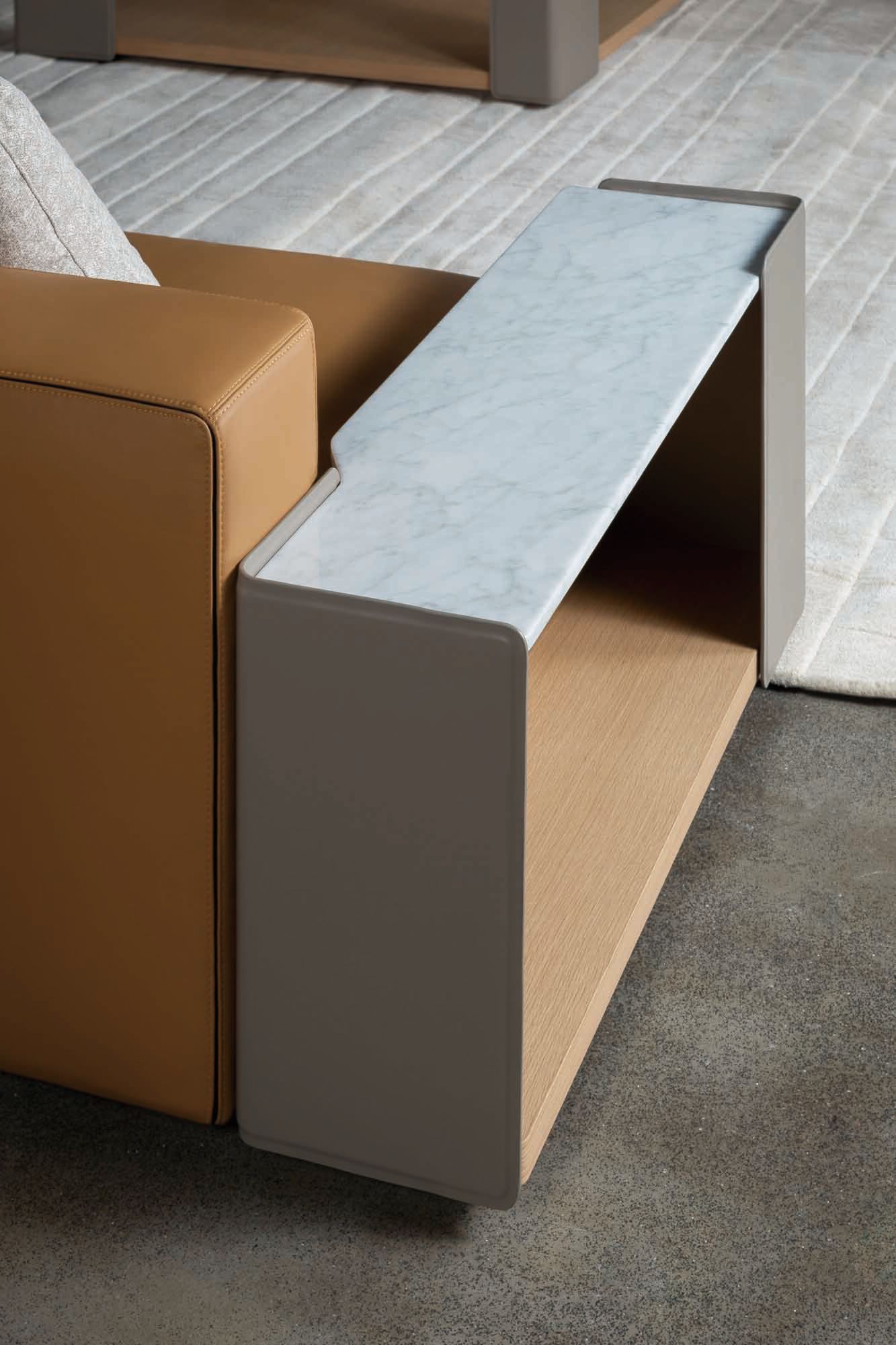 Кожаный диван с отсеком для хранения CAMERICH Rubix ARCH-00083191 - Вид №6