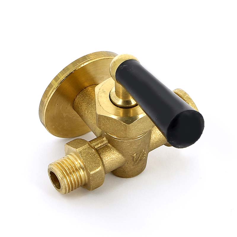 Кран НВ трехходовой для манометра с фланцем Emmeti 1/4" 00508014 - Вид №2