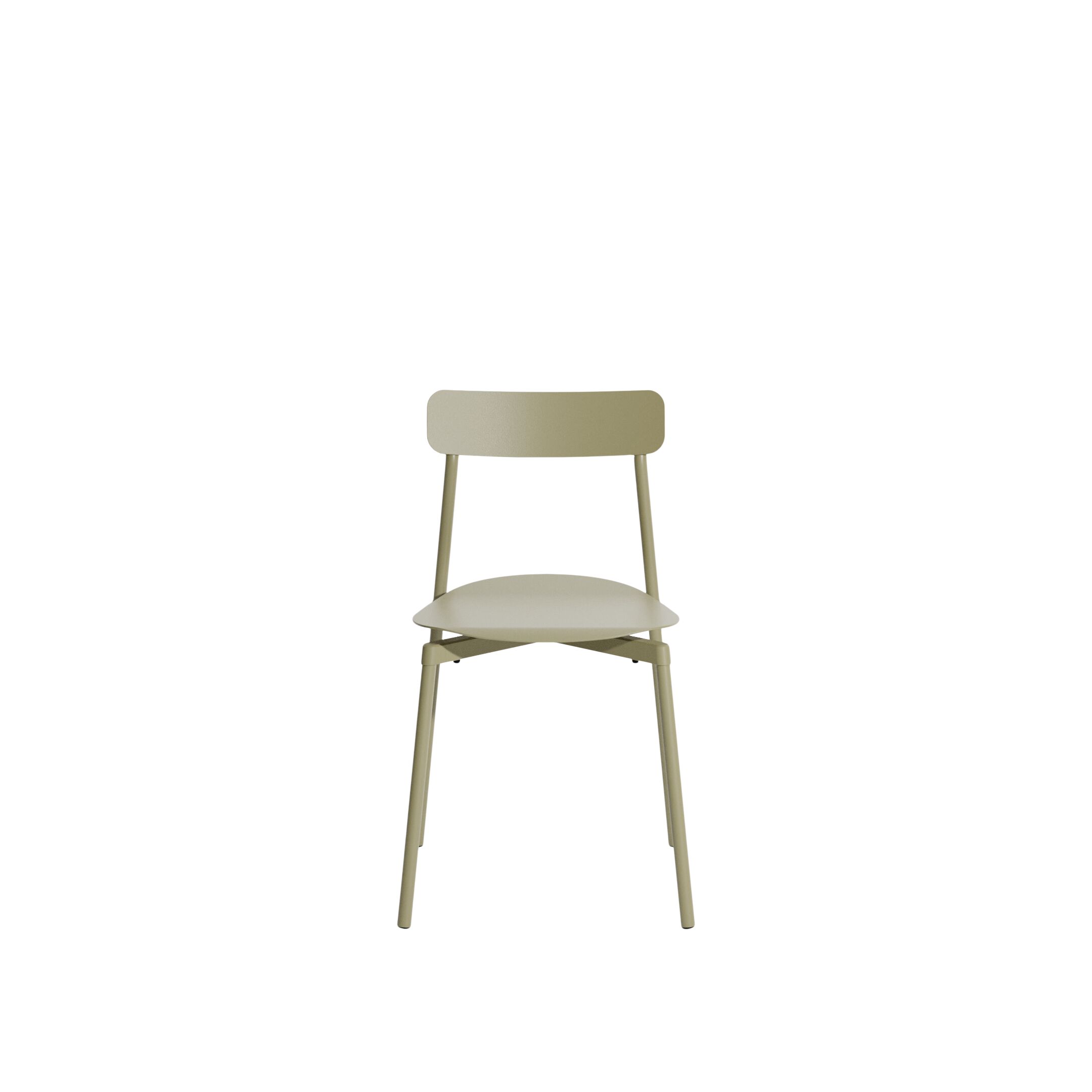 Алюминиевый штабелируемый стул с порошковым покрытием Petite Friture Fromme ARCH-00150568 - Вид №59