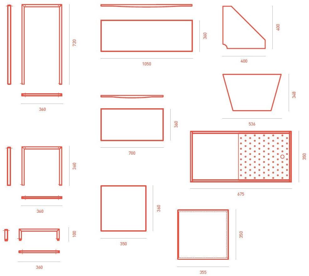 Giacopini Модульная металлическая полка Jean sun-id-1350677 - Вид №9