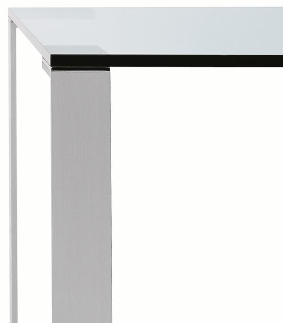 Desalto Стол из стали и стекла Liko glass sun-id-1359049 - Вид №1