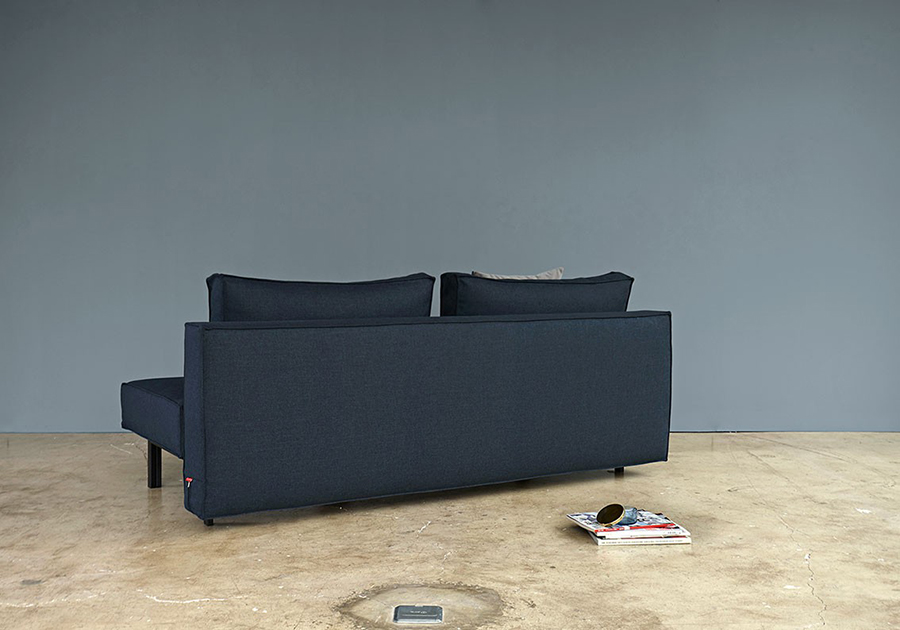 Диван SLY с подушками и черными ножками, синий Innovation Living SLY528 - Вид №4