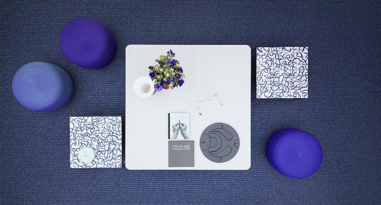 Квадратный низкий журнальный столик Paola Lenti Nesso ARCH-00107989 - Вид №1