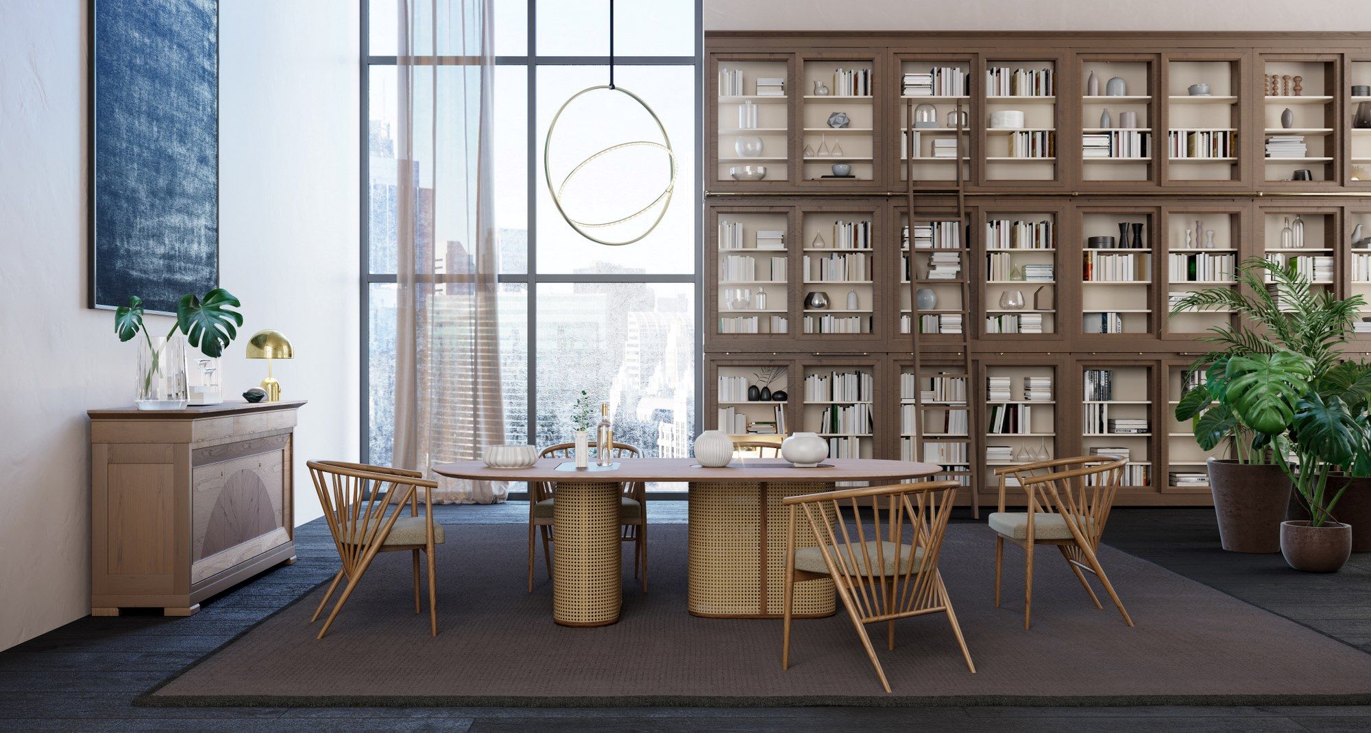 Мягкий стул из ясеня с подлокотниками Morelato JENNY ARCH-00108121 - Вид №2