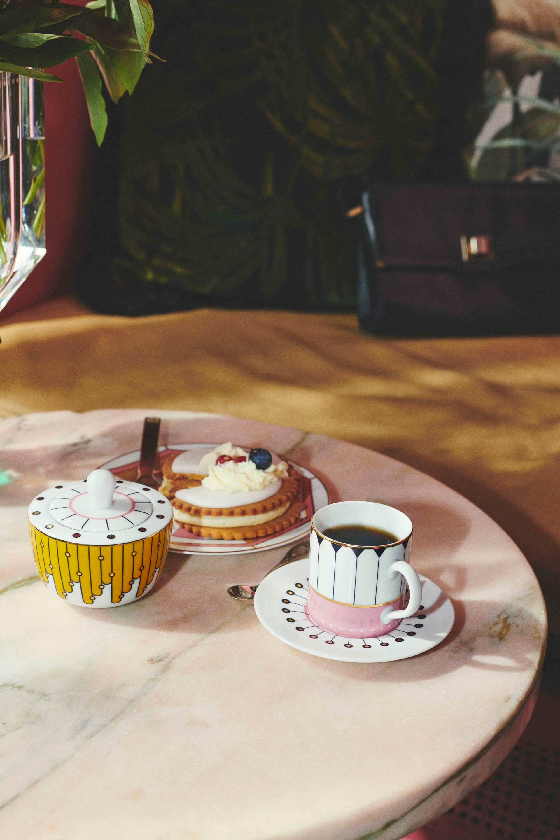 Фарфоровая кофейная чашка с блюдцем Reflections Copenhagen VELVET MORNING ARCH-00027734 - Вид №3