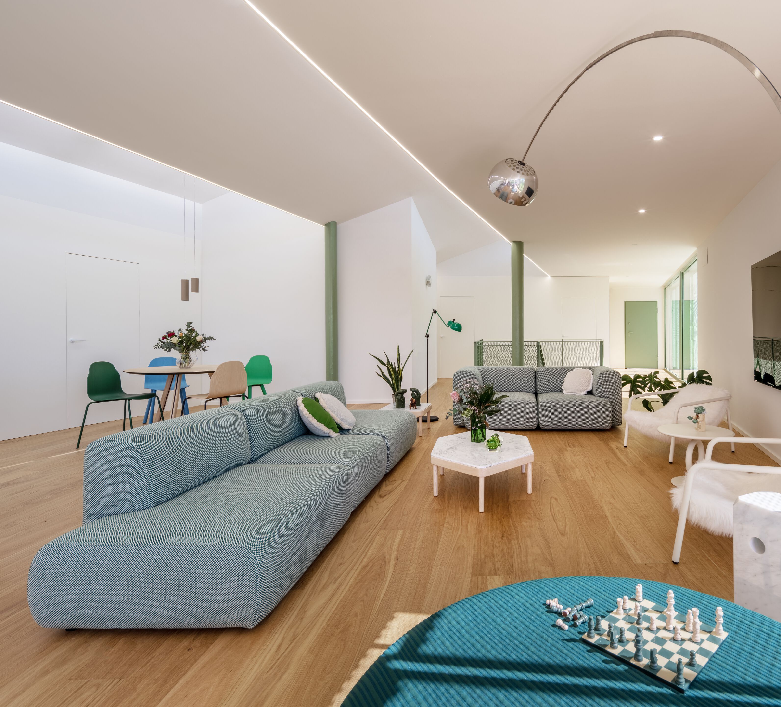 Модульный диван из хлопка SANCAL ARCH-00014389 - Вид №16