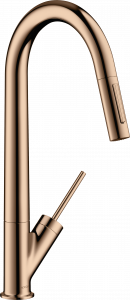 10821300 Кухонный смеситель 270, однорычажный, с вытяжным душем, AXOR STARCK
